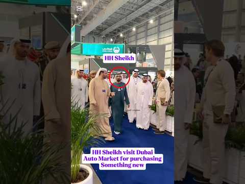 سمو الشيخ يزور سوق دبي للسيارات الشيخ حب العائلة الملكية شورت آل مكتوم زفاف ملكي الإمارات