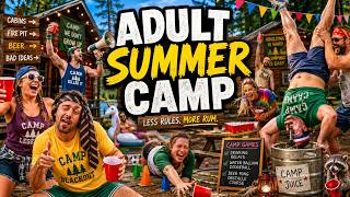 Adult Summer Camps & Killing Moles