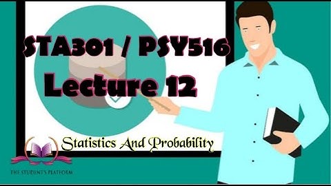 STA301 | PSY516 Lecture 11 Deviation and Variance Statics and Probability Short Lecture VU Lectures
