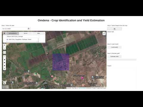 A Crop Yield Prediction App in Senegal Using Satellite Imagery and Jupyter (Demo)