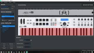 Controlador Arturia Keylab essential 61 Mapeamento e configuração dos PADS