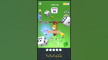 Tangle Master 3D - Level 163 & Level 164, Walkthrough, #shorts