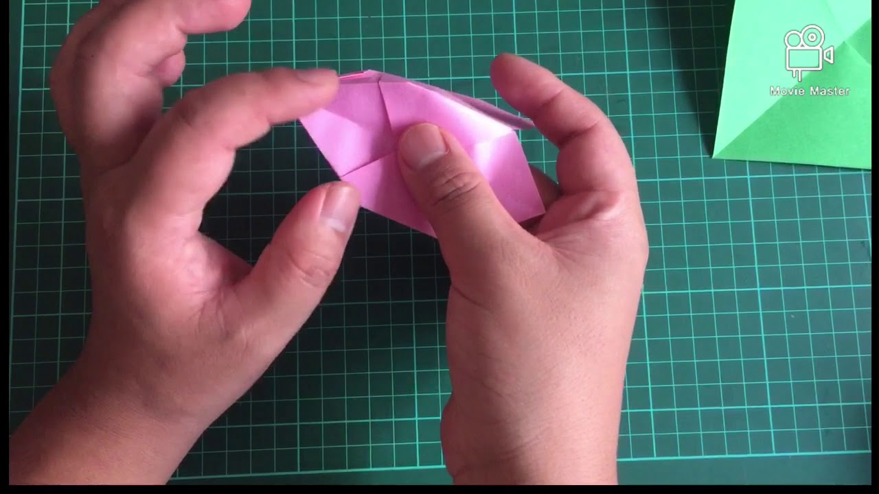 Easy origami flower 🌸 - YouTube