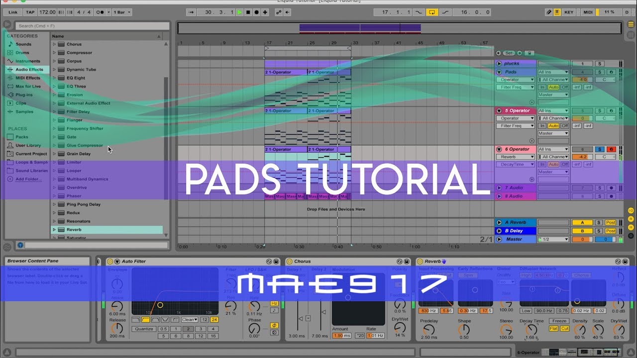 How to make Liquid Drum and Bass PADS [Beginner] YouTube