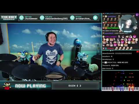 REACTING TO THE 8BIT DRUMMER PLAYING RUSH E 3 FOR THE FIRST TIME!