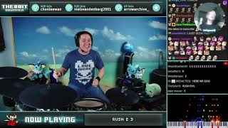 REACTING TO THE 8BIT DRUMMER PLAYING RUSH E 3 FOR THE FIRST TIME!