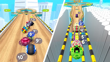 Going Balls - EPIC RACE LEVEL Gameplay Android, iOS #469