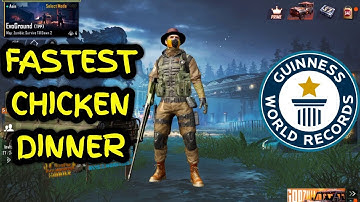 Fastest Chicken Dinner in PUBG Mobile Zombie Mode Survive Till Dawn 2