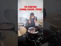 FEEL SOMETHING - ILLENIUM, EXCISION &amp; I PREVAIL #drumcover #shorts
