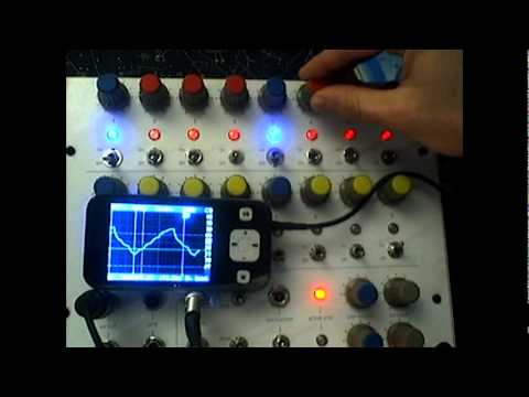 Analog sequencer as a wave folder