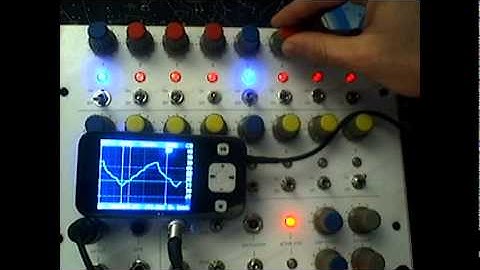 Analog sequencer as a wave folder