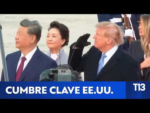 Trump welcomes Xi Jinping to Washington