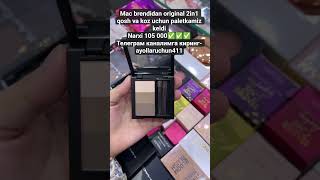 Mac brendidan original 2in1 qosh va koz uchun paletkamiz keldi Narxi 105 000✅✅✅