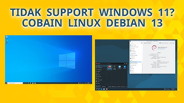 Laptop Tidak Support Windows 11? Cobain Linux yang Mirip Windows. Review Debian 13 KDE untuk Pemula.