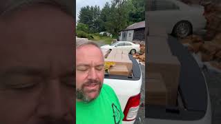 Flood relief in Avery County.