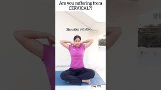 This 1-minute stretch will fix your neck! #shorts #cervical #yoga