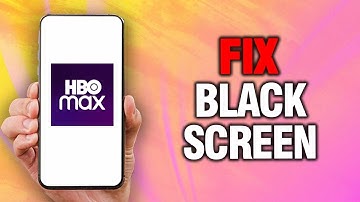How To Fix And Solve HBO MAX App Black Screen Problem
