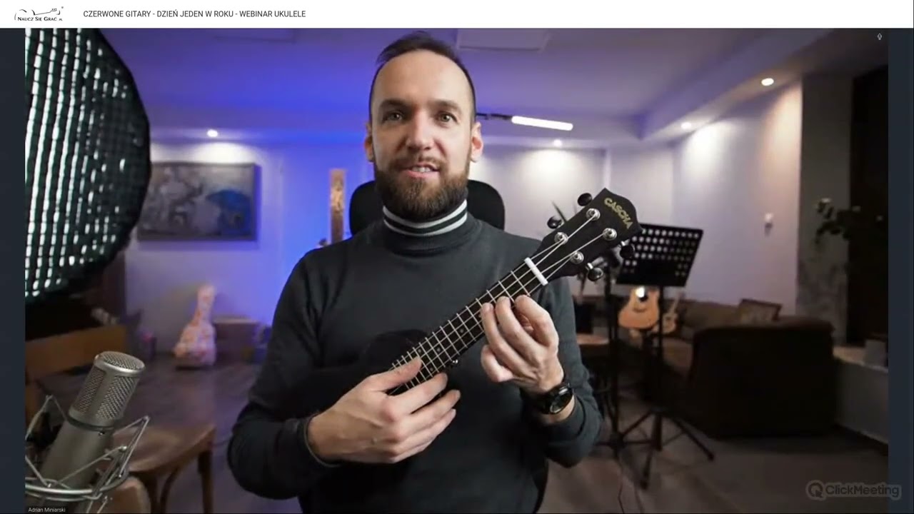 CZERWONE GITARY - DZIEŃ JEDEN W ROKU - WEBINAR GITARA