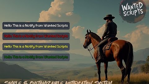 Simple & Customizable Notification System