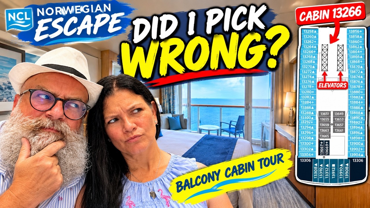 Norwegian Escape Balcony Cabin Tour - Did I Make the Right Choice?