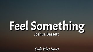 Joshua Bassett - Feel Something (Lyrics)