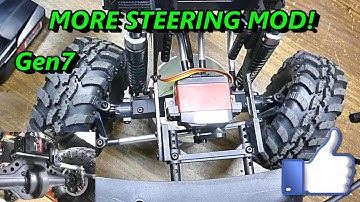 REDCAT GEN7 STEERING MOD FIX FOR FREE