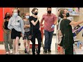 Angelina Jolie and her daughters shopping at Target in Los Angeles