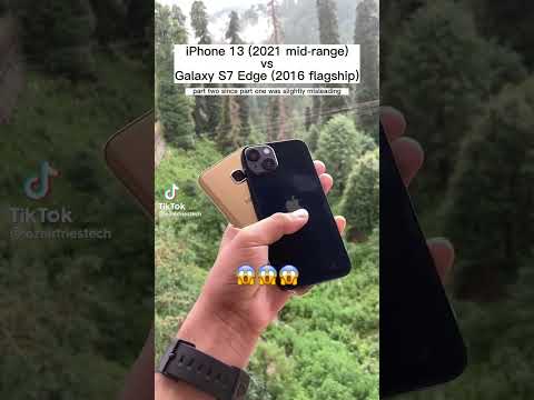 Shorts Iphone IPhone 13 Pro Max Vs Galaxy S7 Edge Camera Contamination 