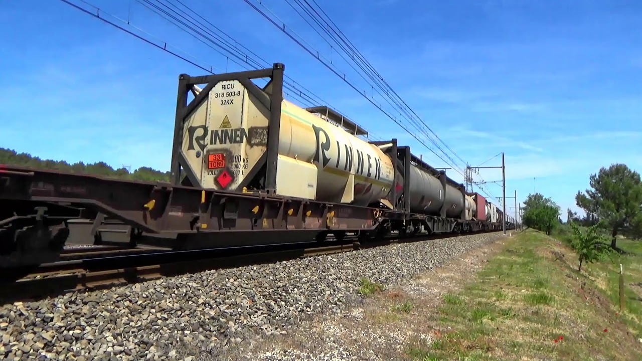 Trains TER TGV FRET INFRA et HLP à GRAVESON