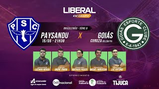 PAYSANDU 1 X 1 GOIÁS AO VIVO | BRASILEIRÃO SÉRIE B 2024 | TRANSMISSÃO