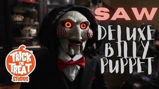 TRICK OR TREAT STUDIOS SAW BILLY PUPPET DELUXE PROP UNBOXING!!!