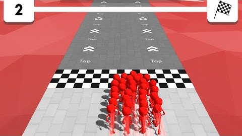 Crowd Runners - Gameplay Walkthrough Part 1 All LVL upgrade (Android,iOS)