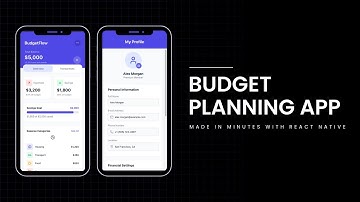 Create a Budget Planning App with RapidNative | Prompt to React Native