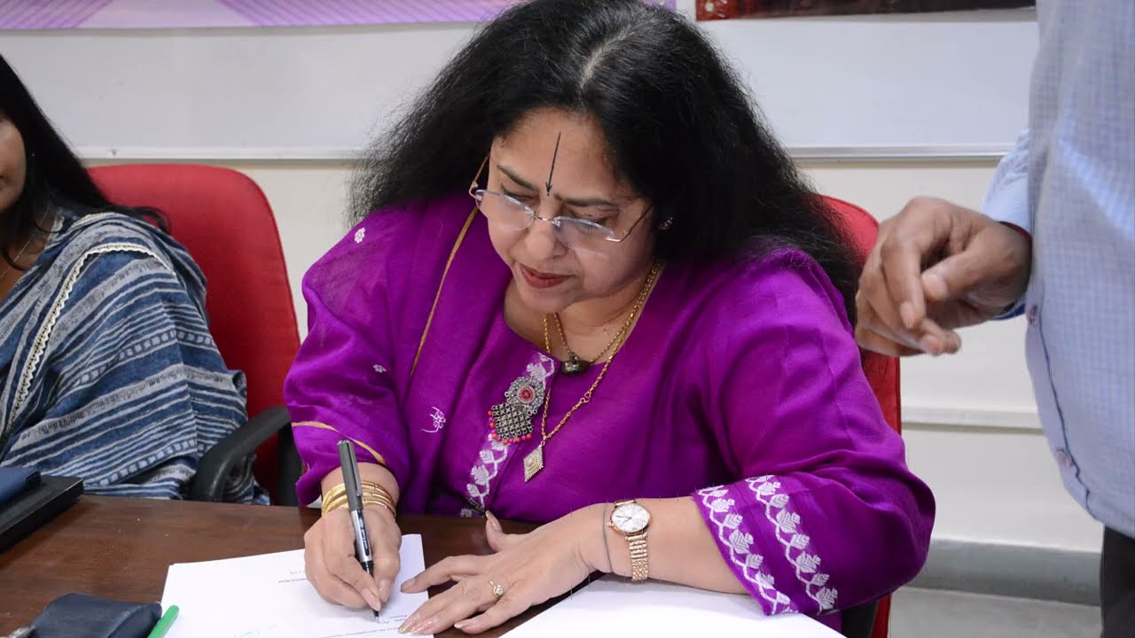 Signing Ceremony MoU  on  12th April  2023 between DDCE,  COL, SOL and BRITISH COUNCIL