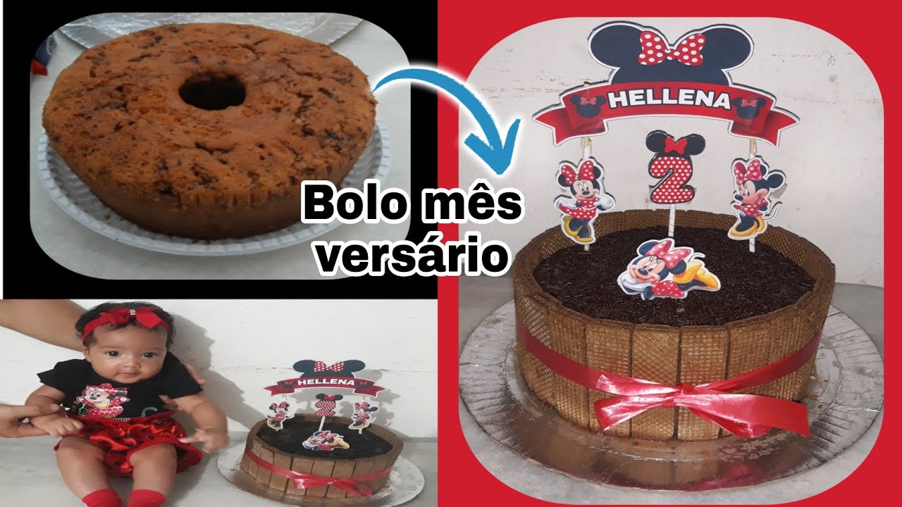 Veja como transformar o Bolo de Padaria em Bolo de Aniversário