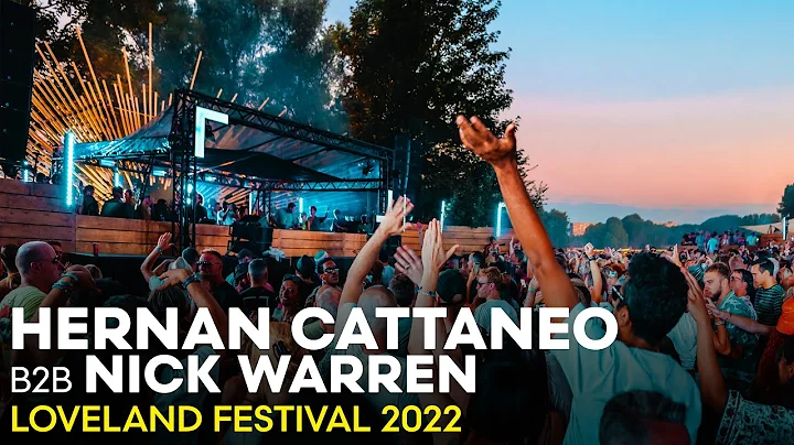 HERNAN CATTANEO b2b NICK WARREN at Loveland Festiv...