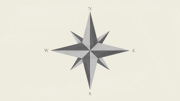 Compass Rose, wind rose or rose of the winds (Affinity Designer)