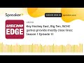 Key Hockey East, Big Ten, NCHC games provide mostly close lines: Season 1 Episode 11