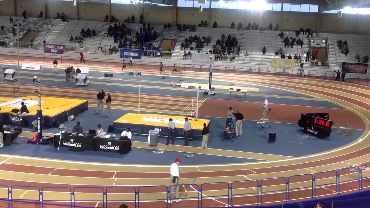 SWAC Indoor Championships AAMU 4X400m Mens Relay flying!! YouTube