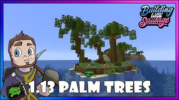 Minecraft ► Building with Sausage ► 1.13 Palm Trees!!! [Minecraft 1.13 Tutorial]