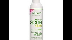 Natural ACNEdote Wash Review Alba Botanica Cleanser