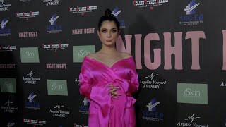 Niki Koss Night Night Film Screening Red Carpet Fashion