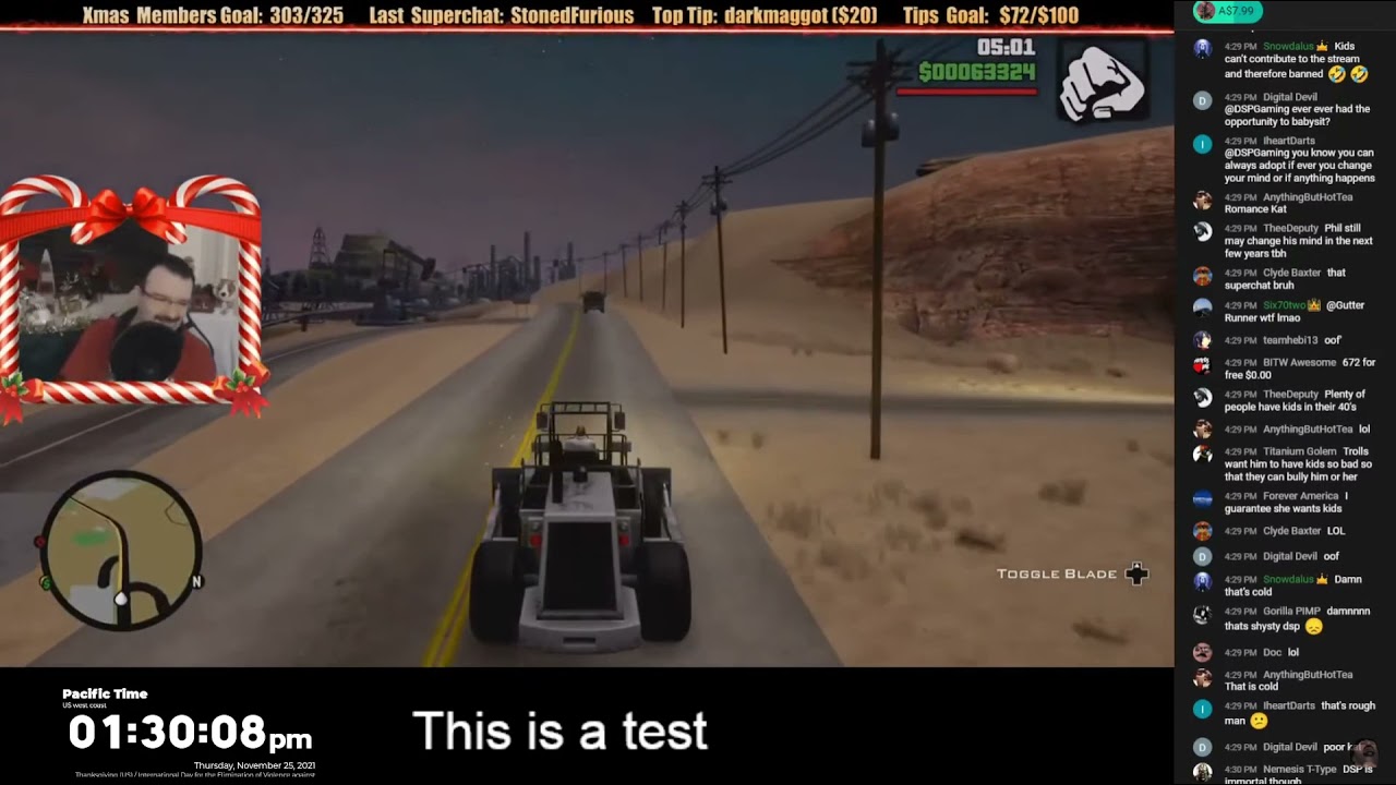 DSP projects how he feels about his parents, on Thanksgiving. (hint, it's not good lol)