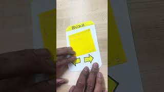 BUZZ paper prototype