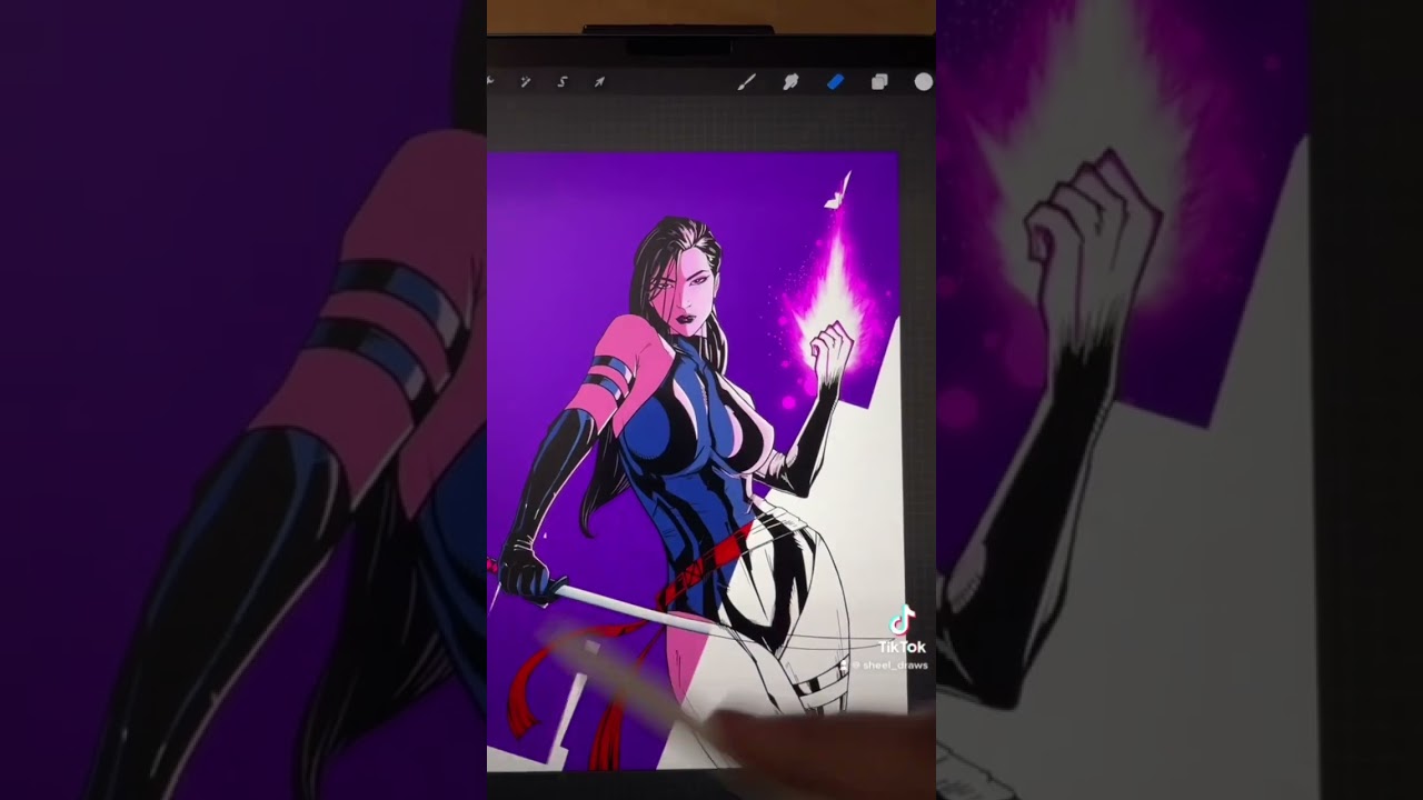 Psylocke from X-Men! 