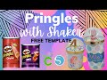 Pringles with Shaker Cameo & Cricut FREE TEMPLATE