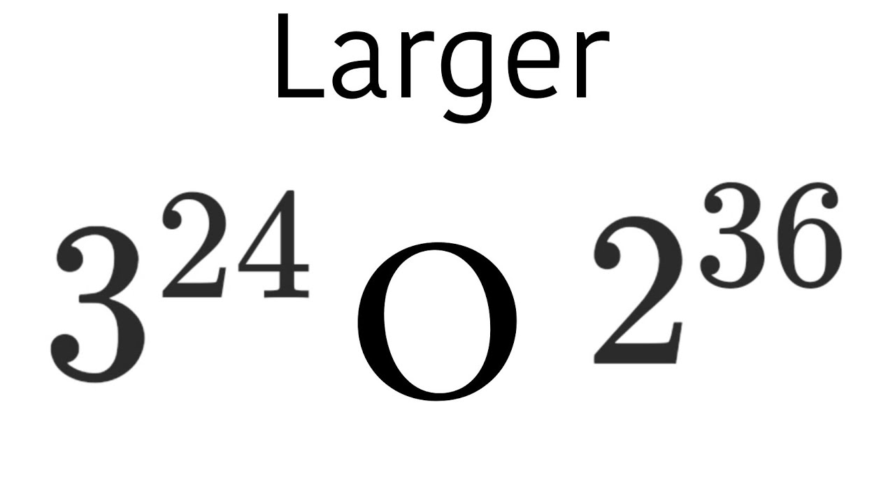 Which Is Larger Comparison 2 36 And 3 24 Japanese Math Olympiad which-is-larger-comparison-2-36-and-3-24-japanese-math-olympiad