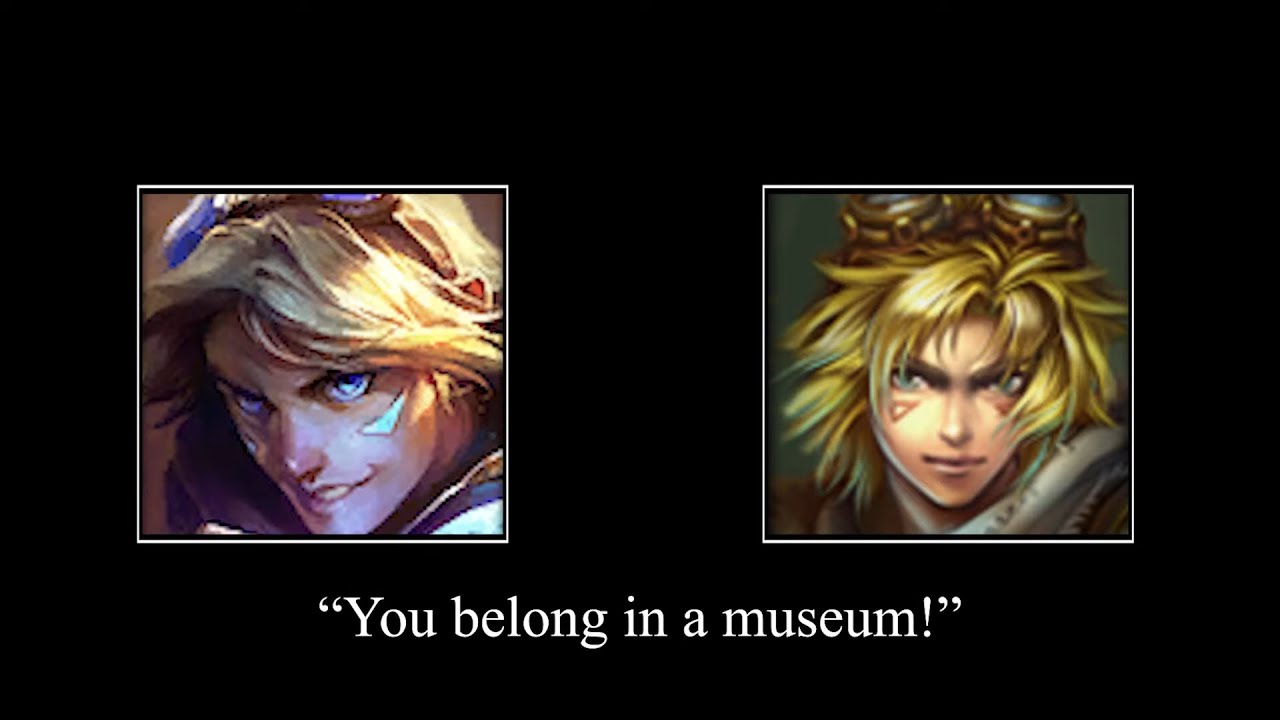 Champions meet their pre-rework versions... - YouTube