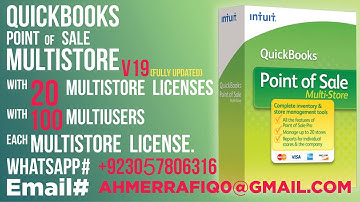 Quickbooks Point of Sale Multistore V19