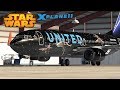 X-Plane 11 | United Airlines Unveil New Star Wars Livery